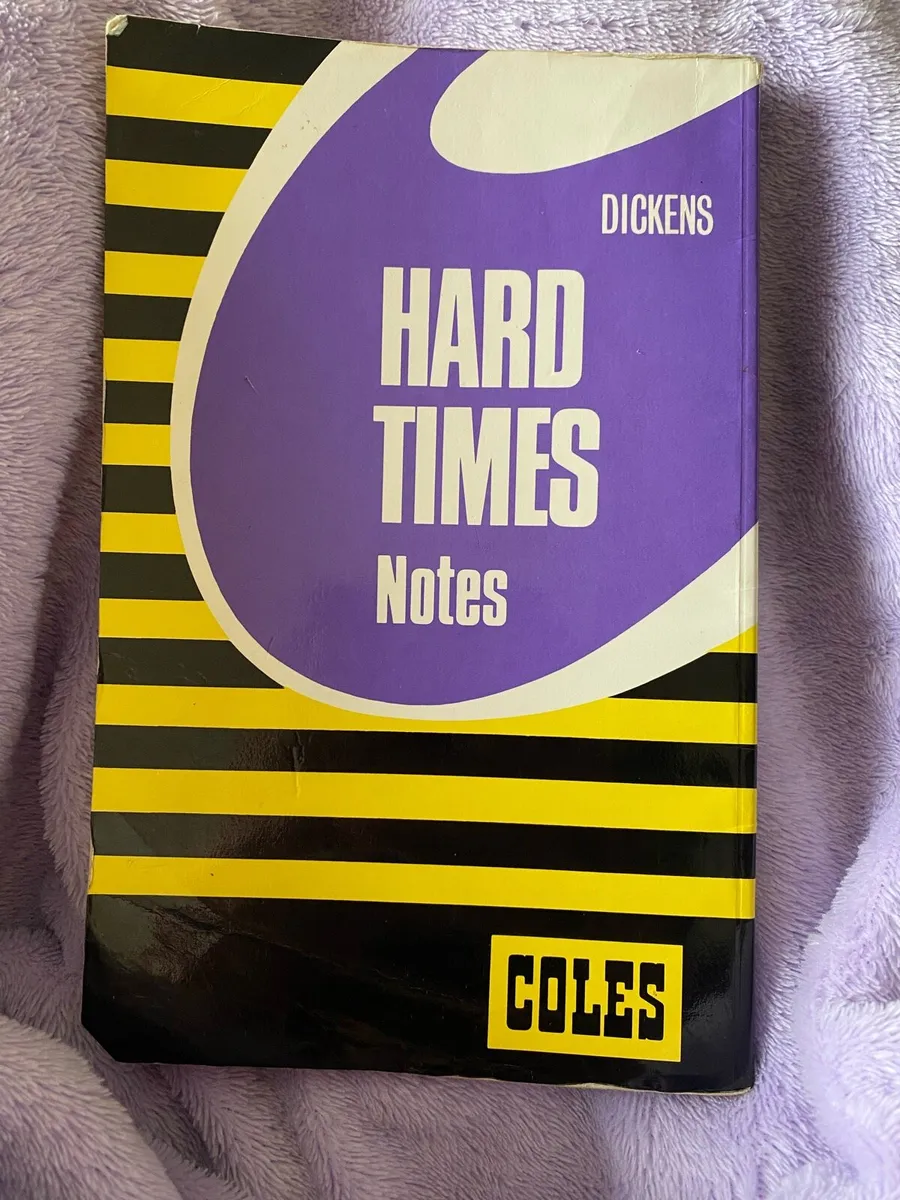 Vintage Charles Dickens Hard Time Notes Coles - Image 3