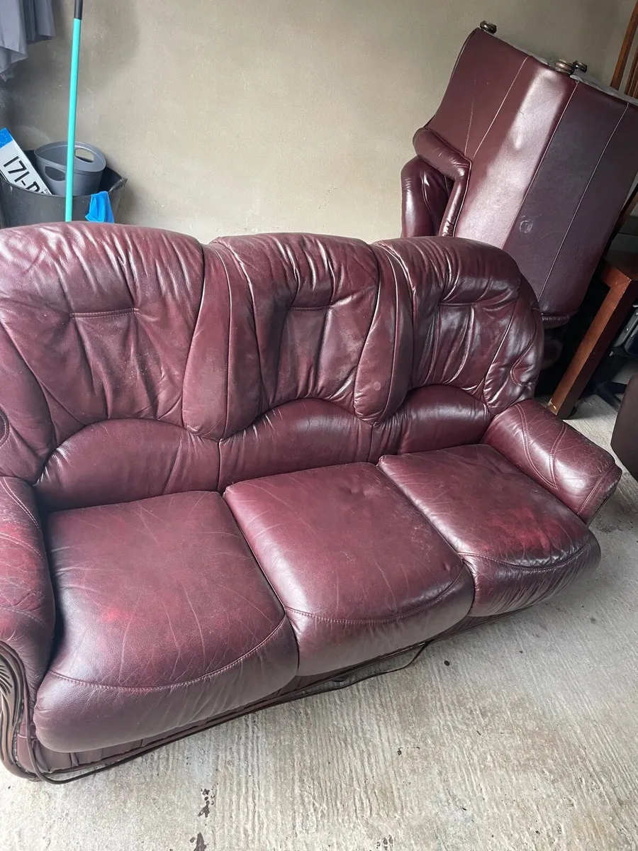 Sofa and 2 arm chairs