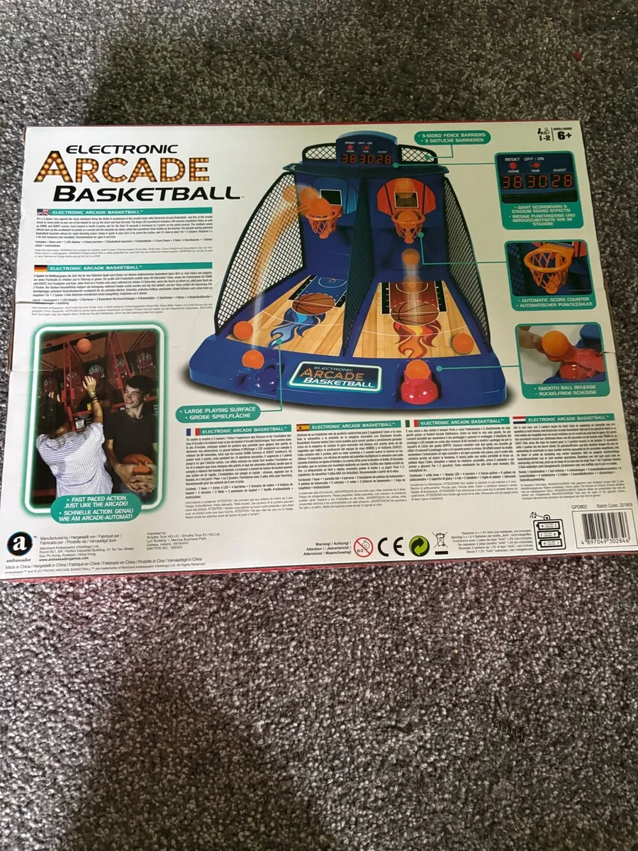 Electronic Arcade Game Basketball Tabletop Machine - Image 2
