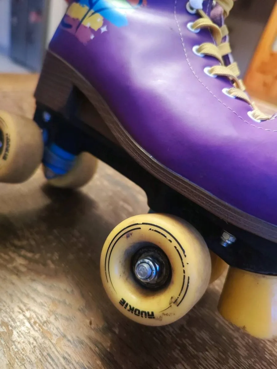 Rookie Adjustable Roller Skates size UK 3 - 4 - 5 - Image 4