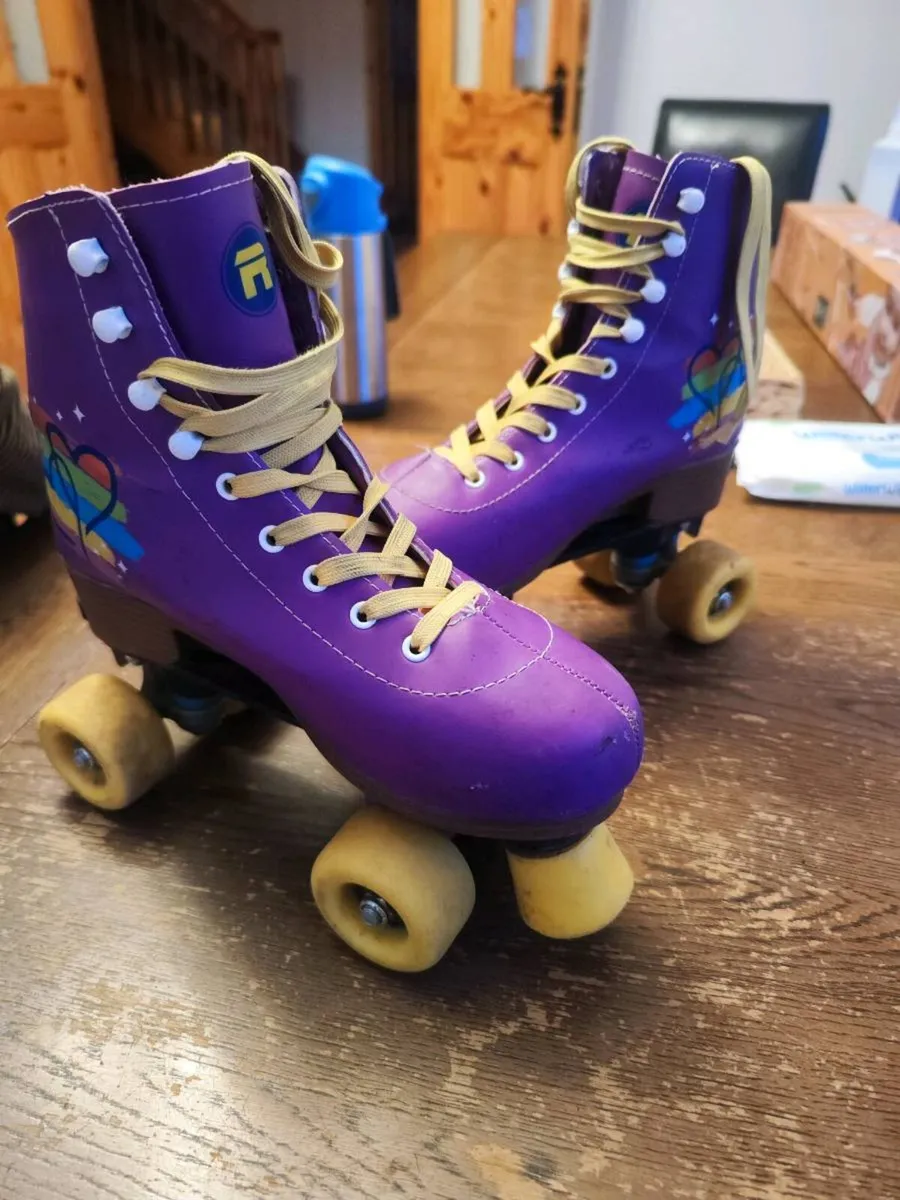 Rookie Adjustable Roller Skates size UK 3 - 4 - 5 - Image 1