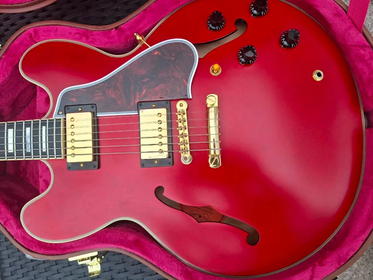 Epiphone ES-355 w/Gibson Pups - Pristine condition - Image 4