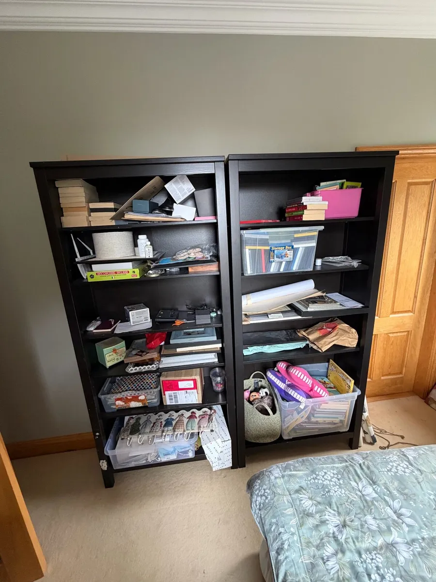 Black bookcases - Image 1
