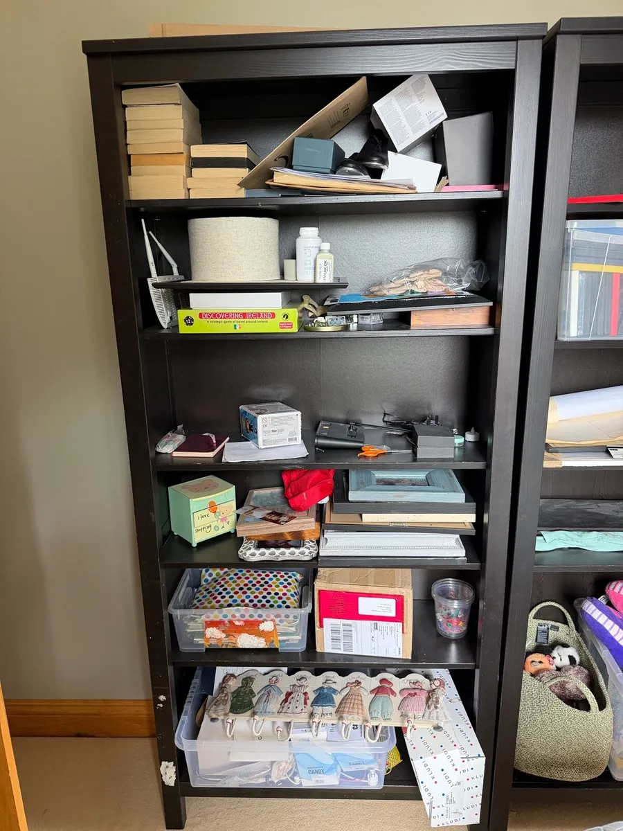 Black bookcases - Image 2