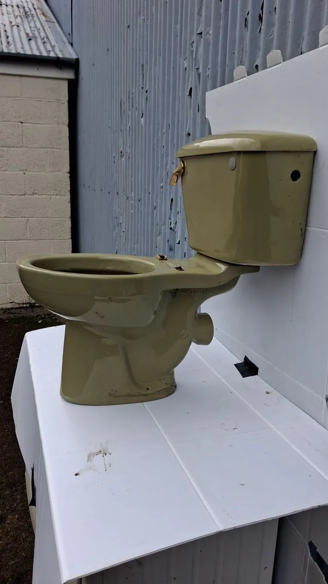 Vintage bathroom suite advacdo green - Image 3