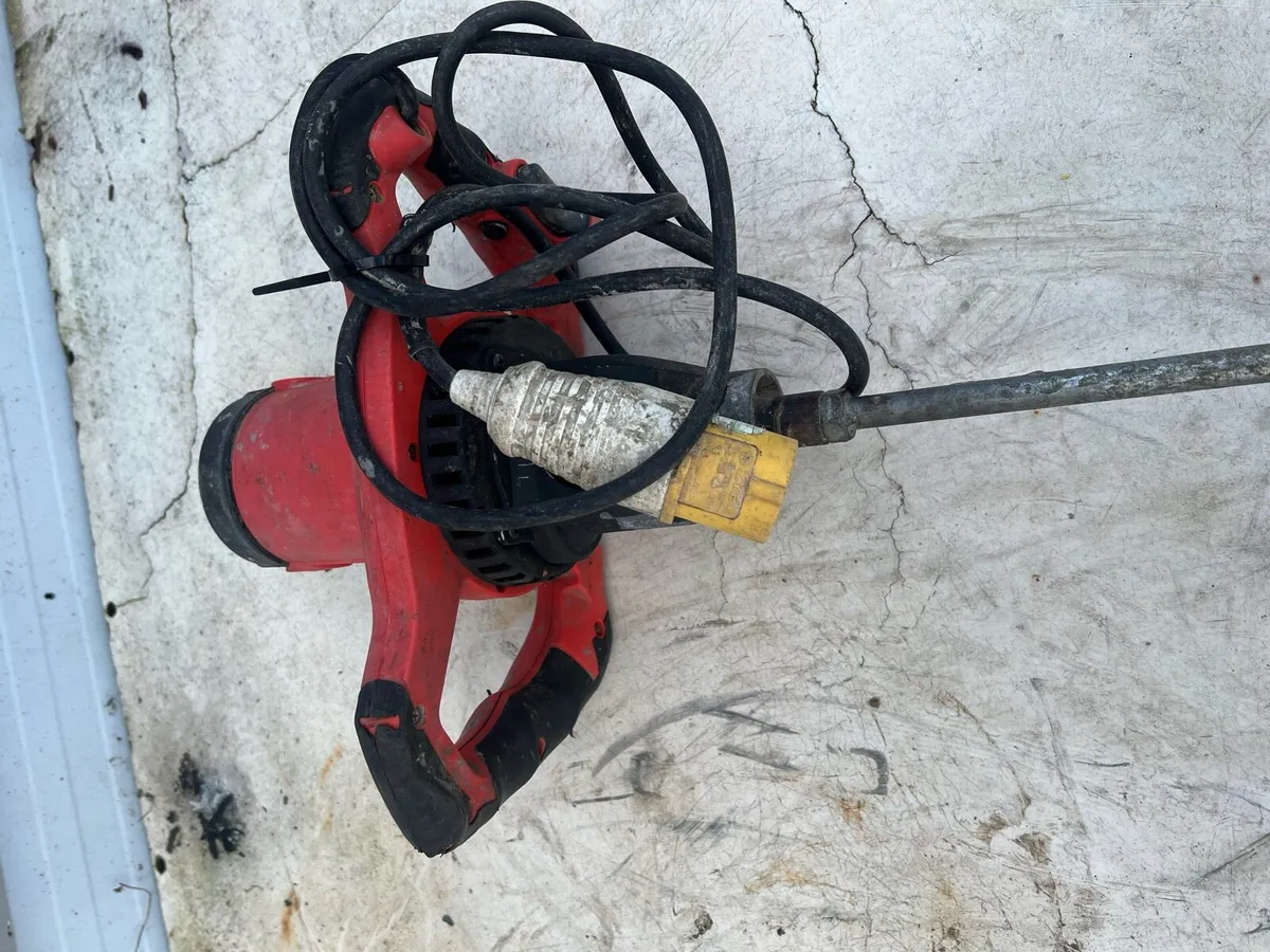 Plaster Mixer Rubi 110 volt - Image 2