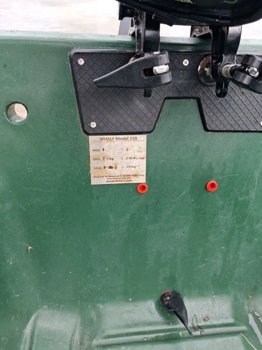 Whaly two person tender - Image 1
