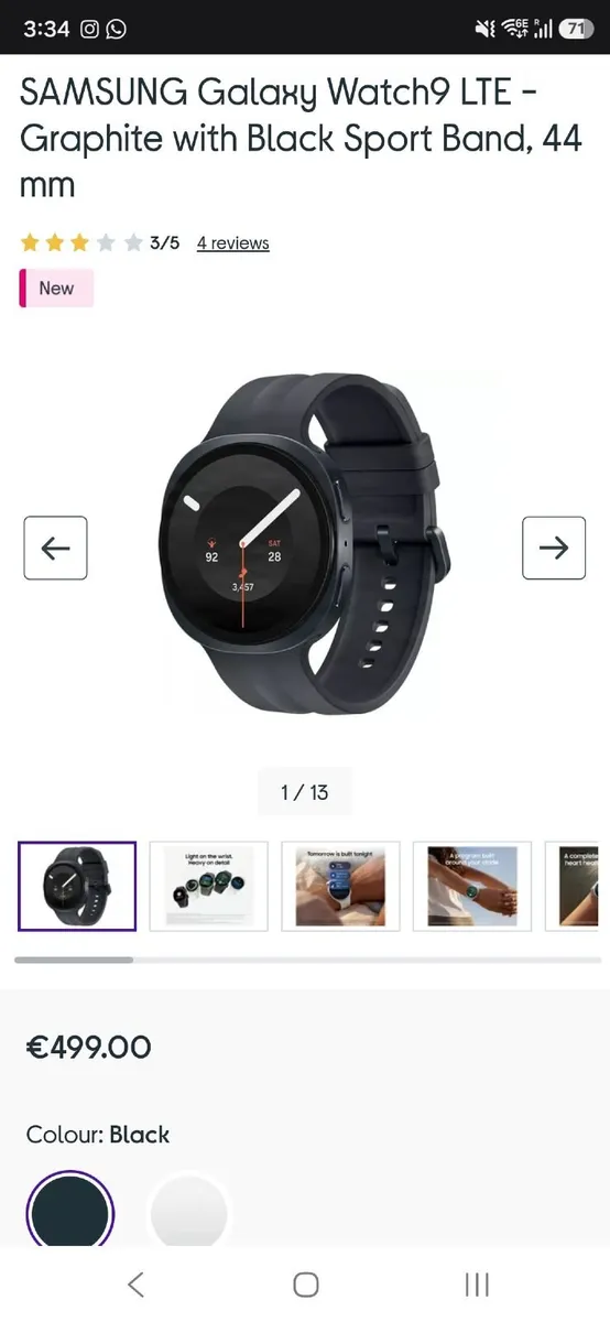 Samsung Galaxy Watch 9 44mm LTE /Cellular - Image 2