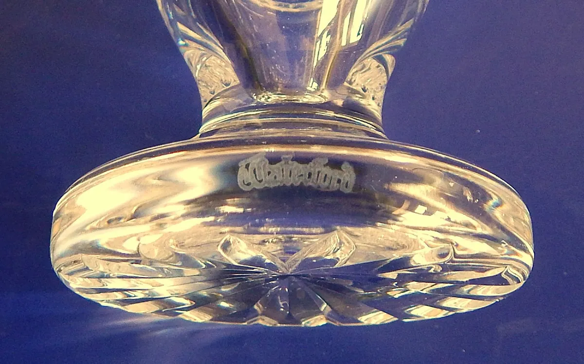 Waterford  Crystal Small 7 ins Footed Vase - Image 4