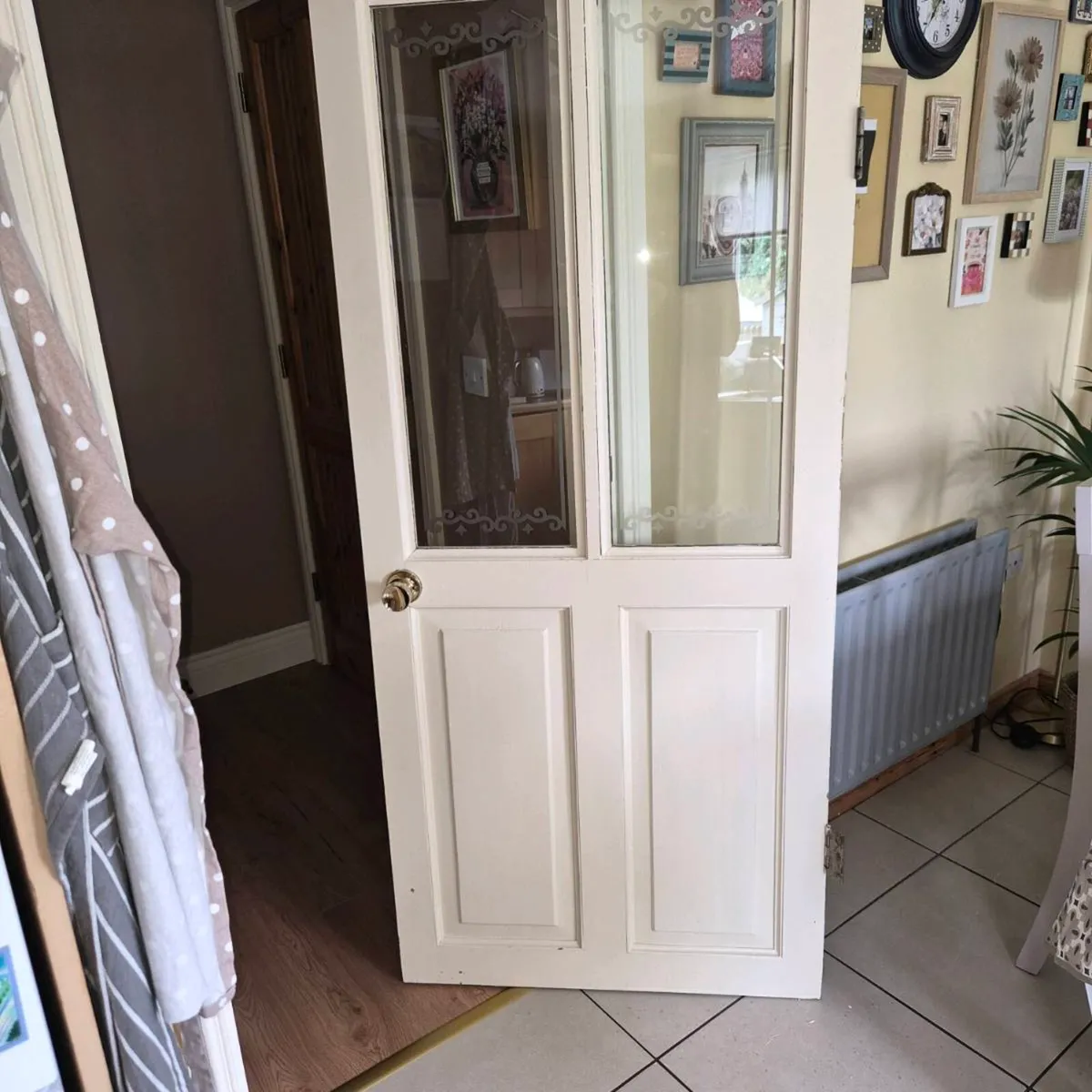 White interior glas door - Image 1