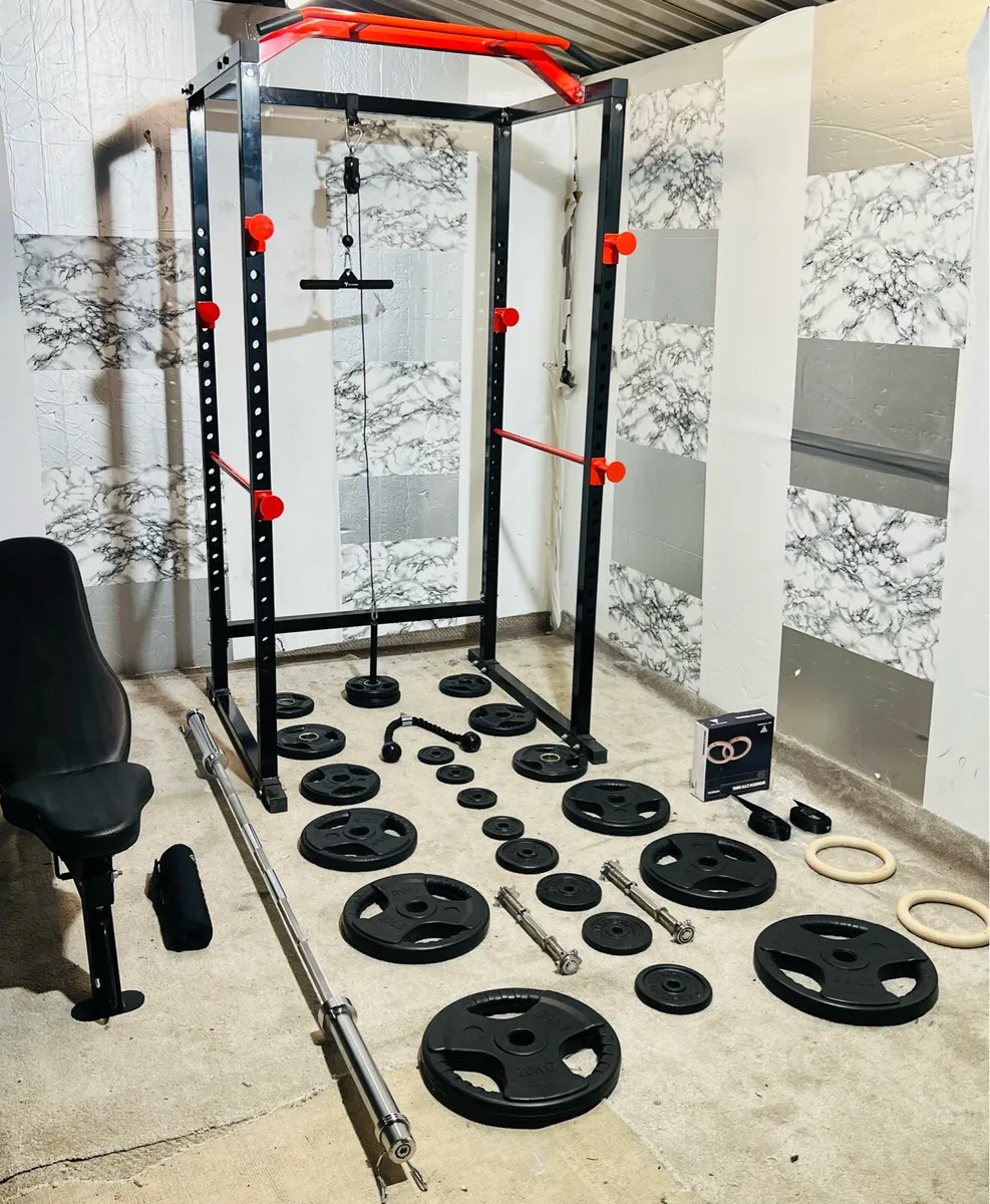 COMPLETE OLYMPIC HOME GYM SETUP - Image 1