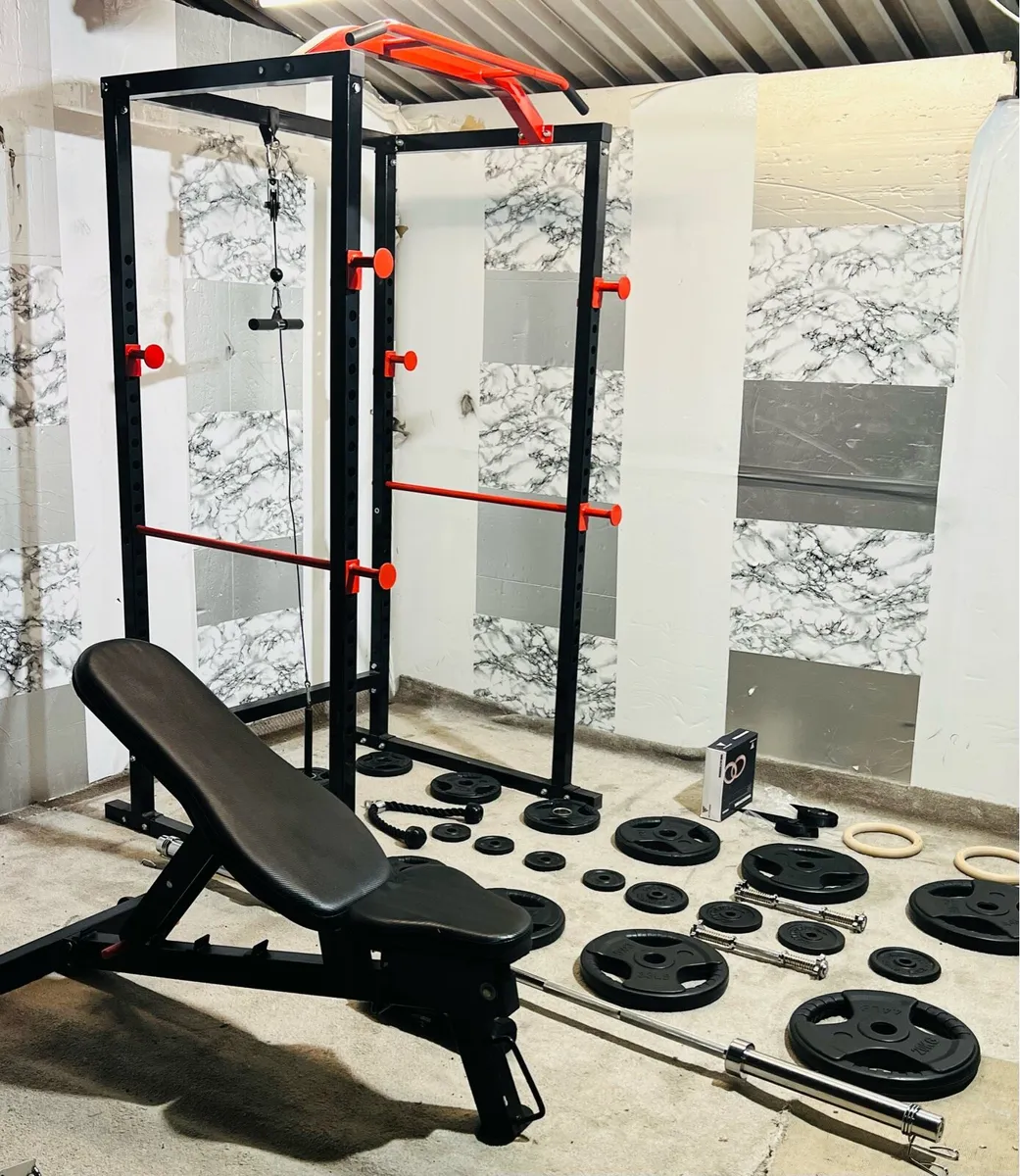 COMPLETE OLYMPIC HOME GYM SETUP - Image 3