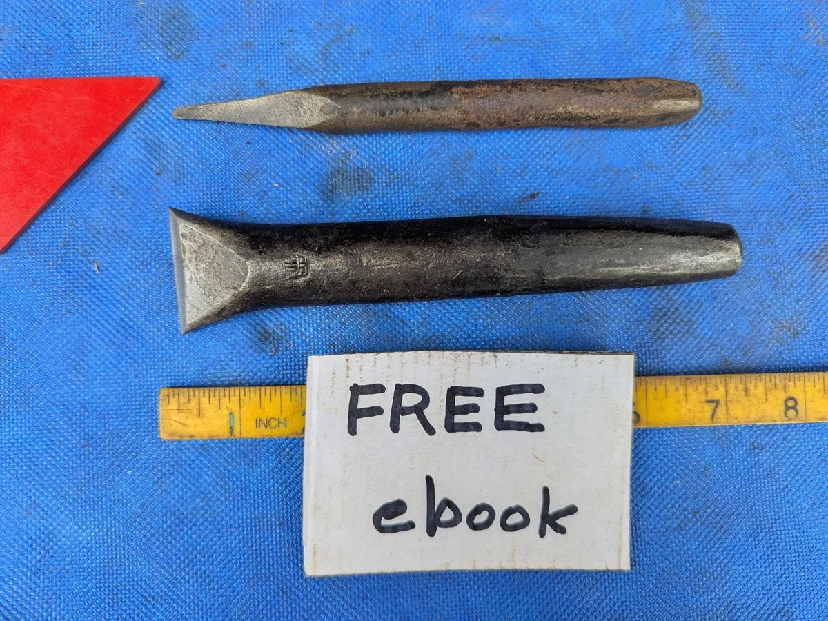 Two Stone Masons Tools - Image 1