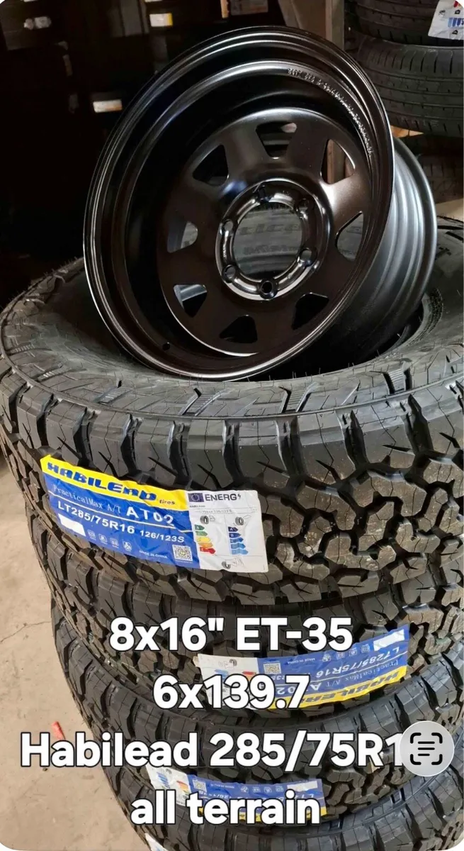 Land Cruiser wheels & tyres - Image 1