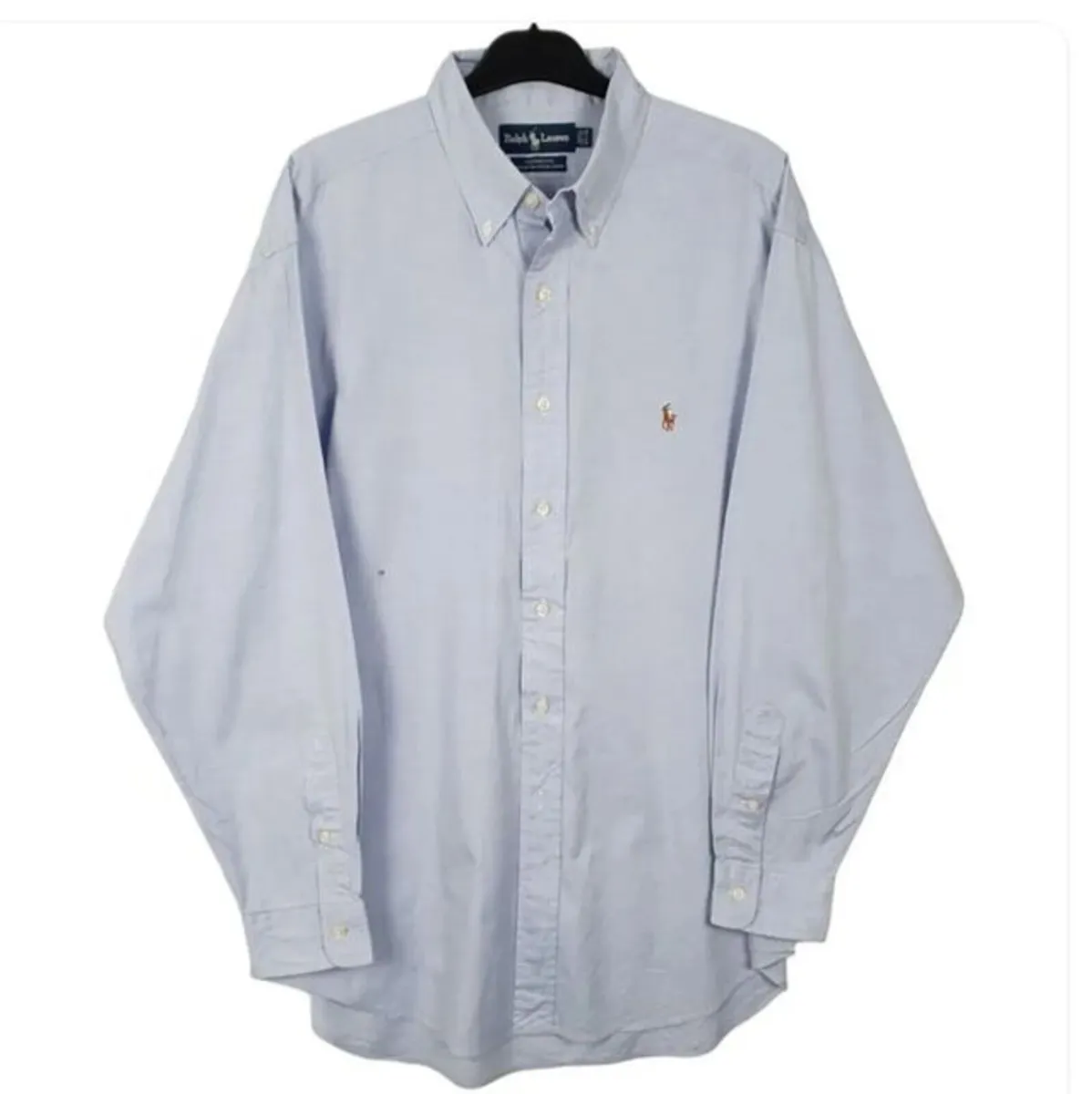 Vintage Polo Ralph Lauren "Yarmouth" Shirt - Blue - Image 1