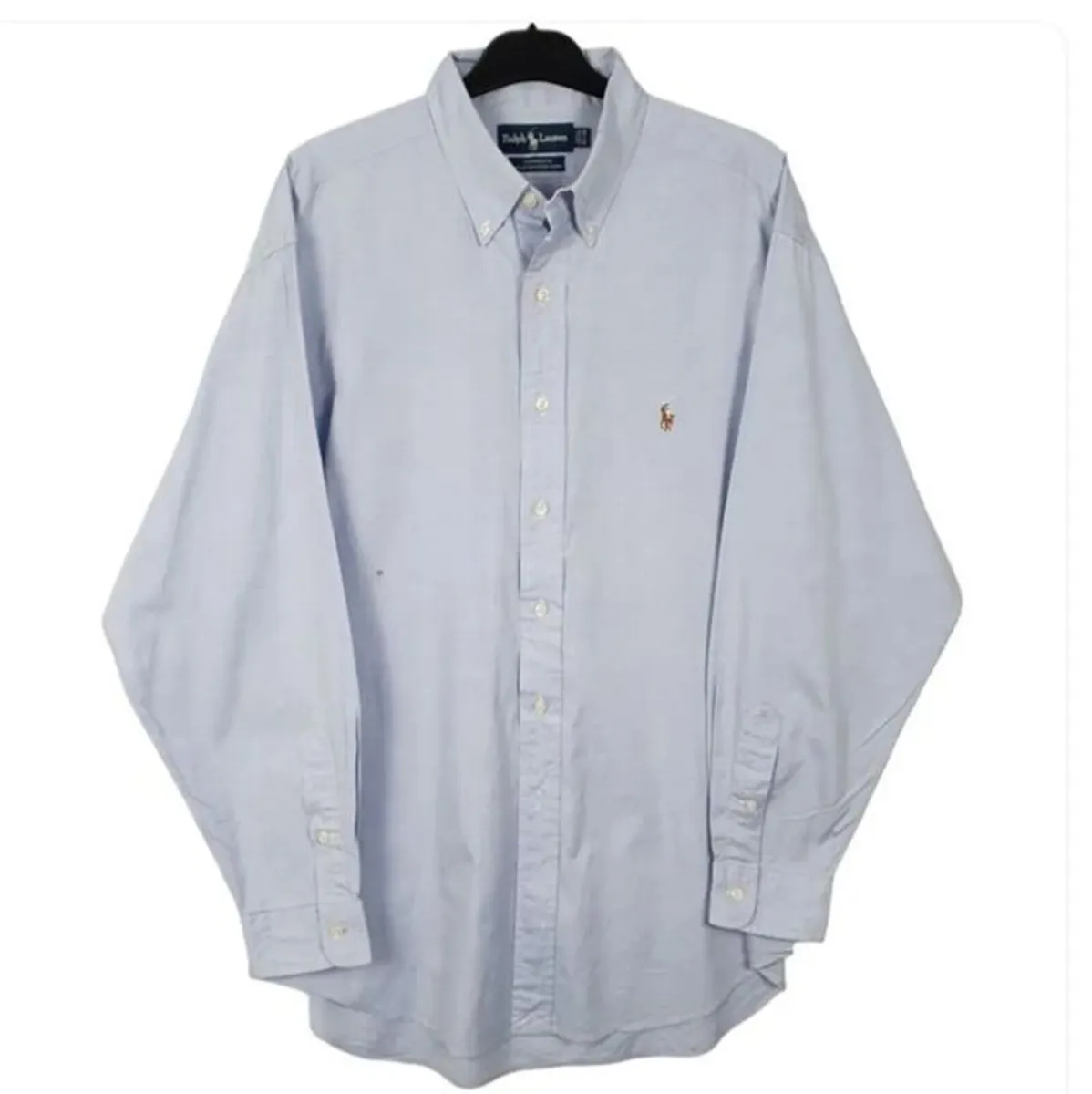 Vintage Polo Ralph Lauren "Yarmouth" Shirt - Blue - Image 3