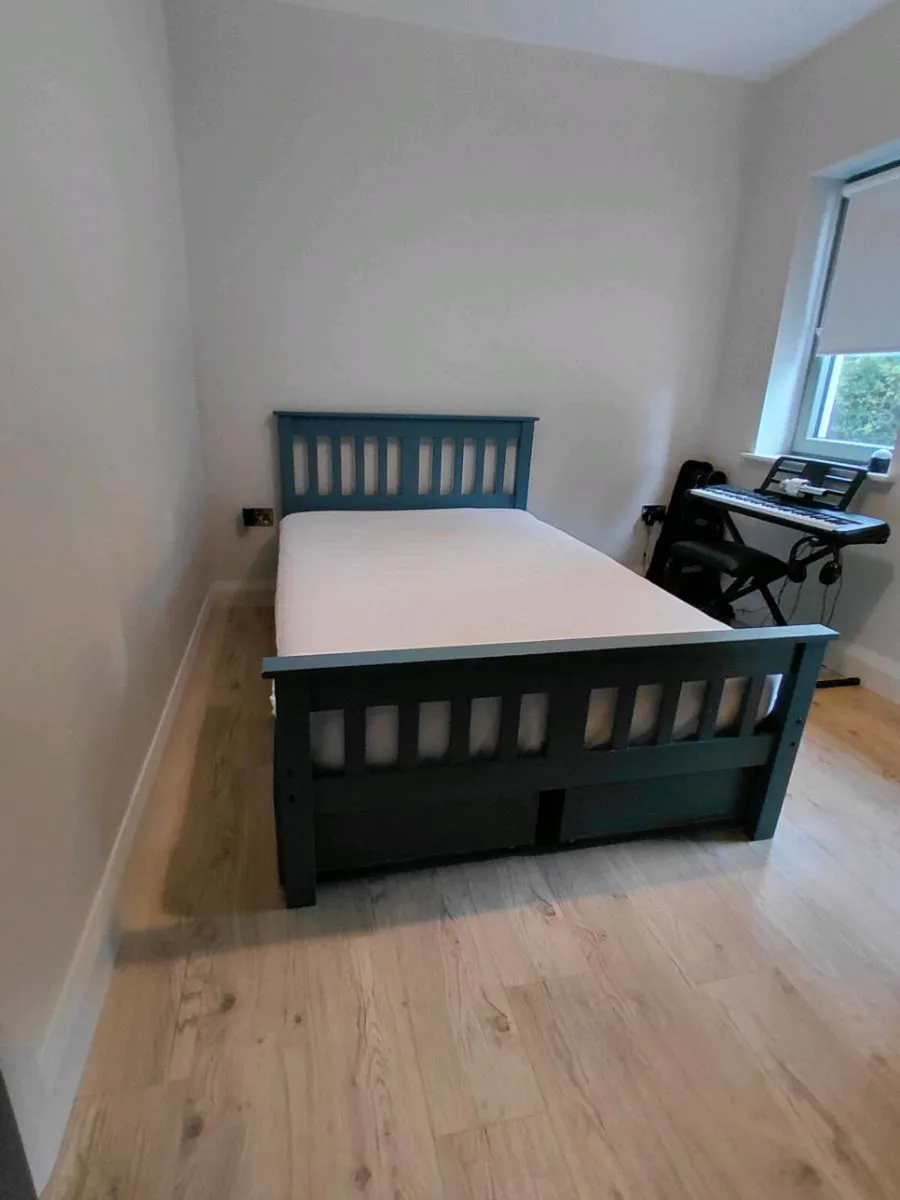 Small Double Bed with Storage Drawers - Image 3