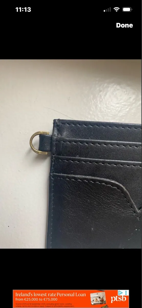 Leather card wallet - Image 2