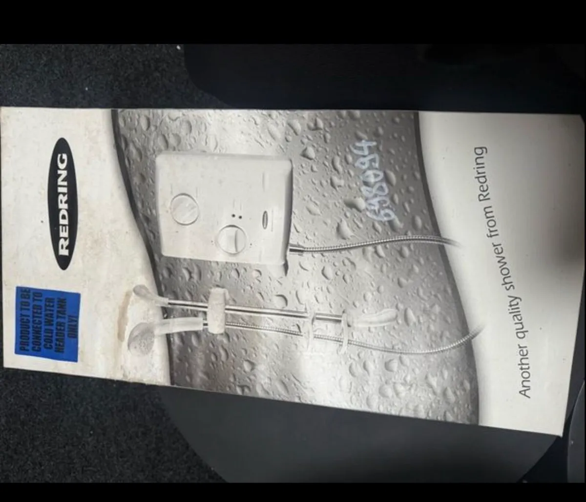 Redring Electric Shower Unit NEW BOXED WHITE - Image 2