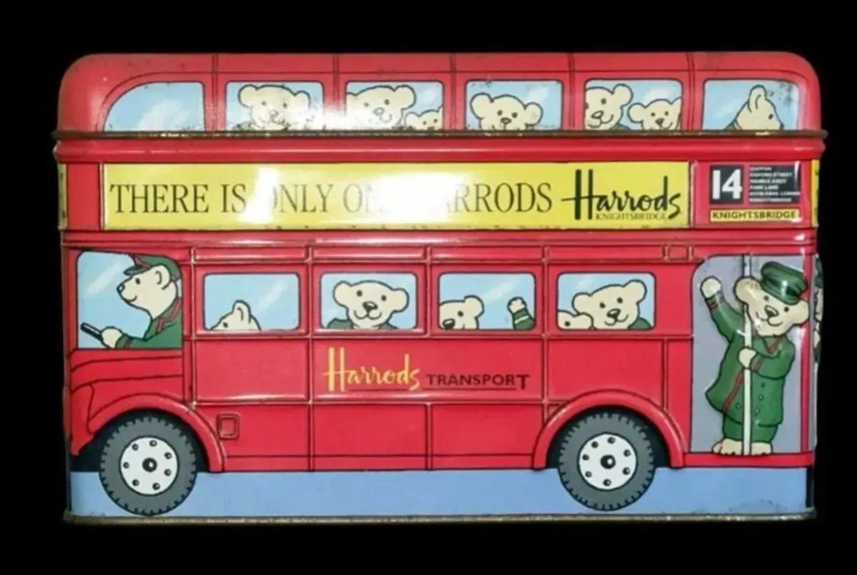Vintage Harrods Double Decker Bus Collectible - Image 4