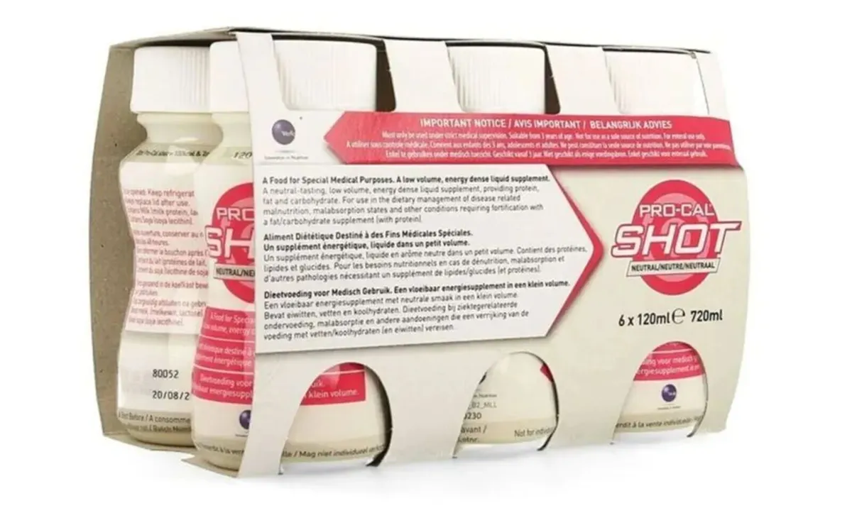 Procal Shot 120ml x 12 High Energy Supplement - Image 2