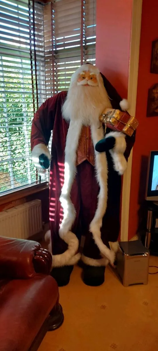 Vintake Christmas Santa. - Image 2