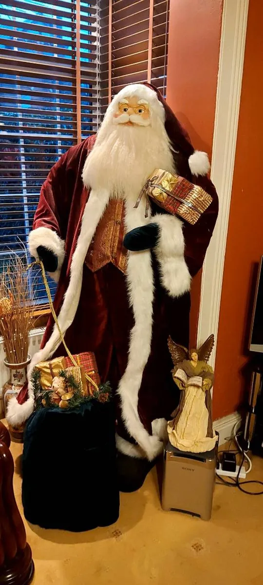 Vintake Christmas Santa. - Image 1