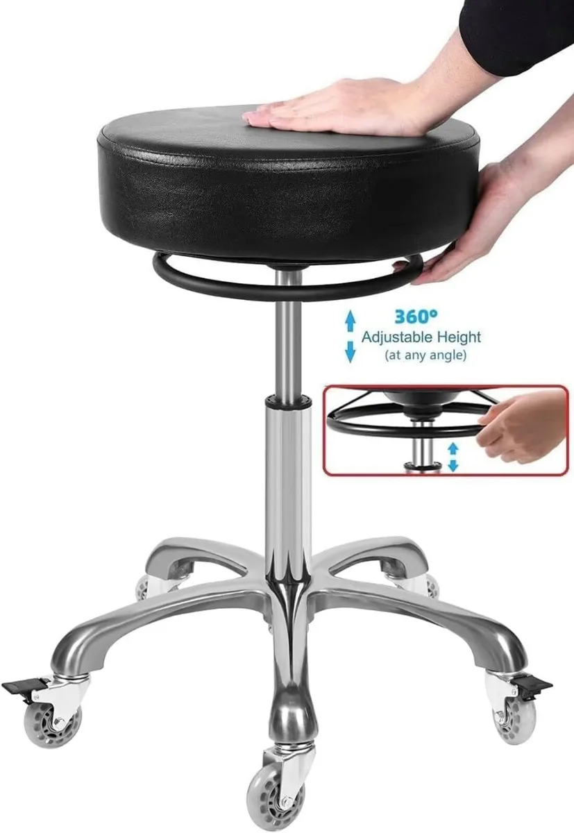 Rolling Stools with Locking Castor Wheels - Image 3