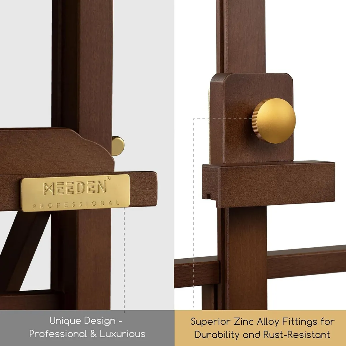 Pro Large Tabletop Painting Easel: Assembly-Free - Image 3