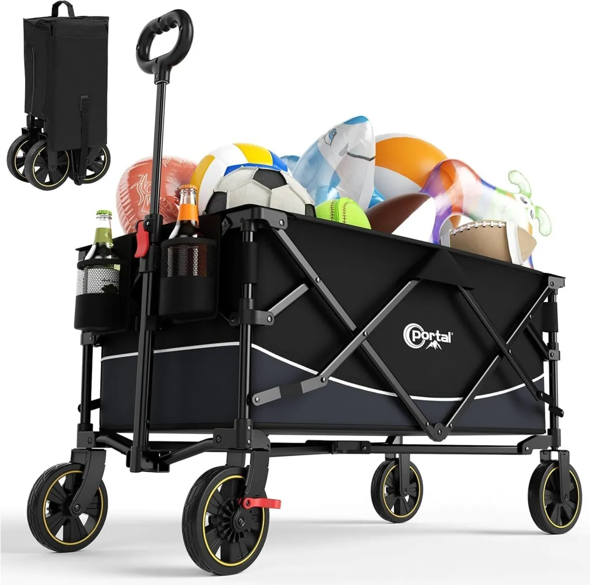 Festival Trolley on Wheels Camping Cart - Image 1