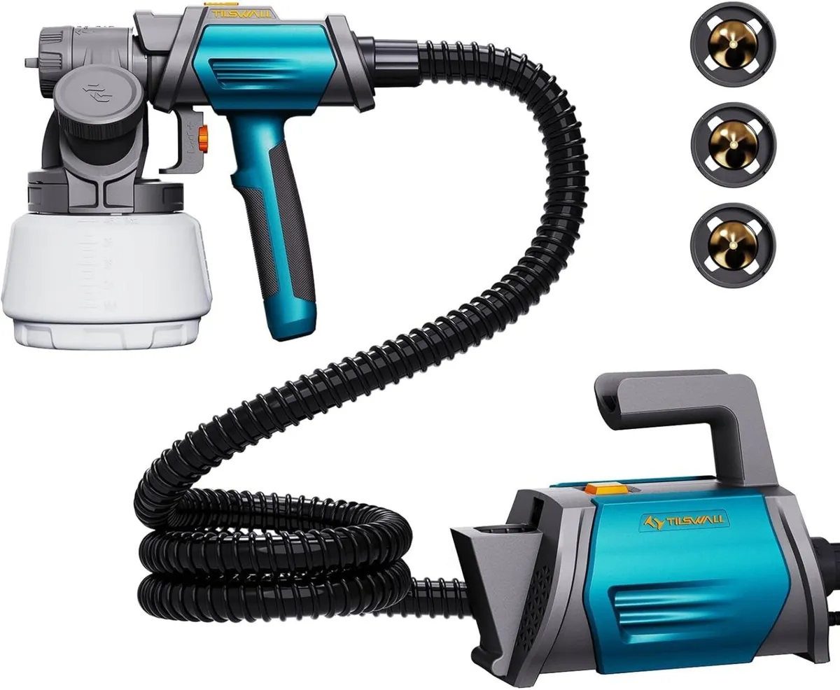 Electric Hvlp Paint Sprayer Shark800 Spray Gun - Image 1