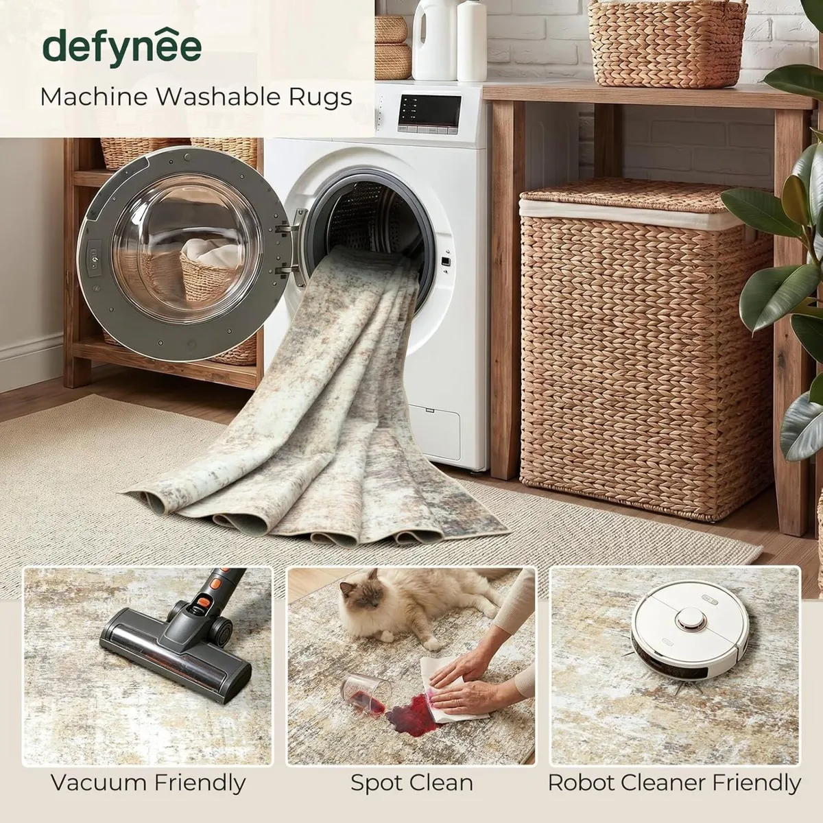 Rugs Living Room Washable - Image 2
