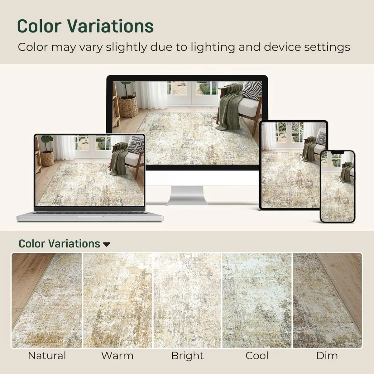 Rugs Living Room Washable - Image 3