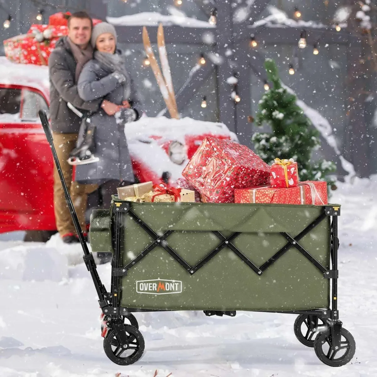 200L Folding Festival Trolley on Wheels - Image 2