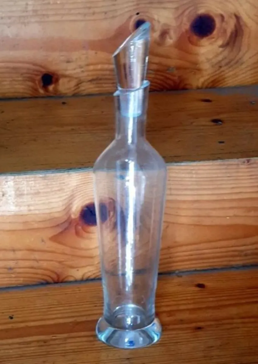 Vintage Harrods Decanter with Angular Stopper - Image 2