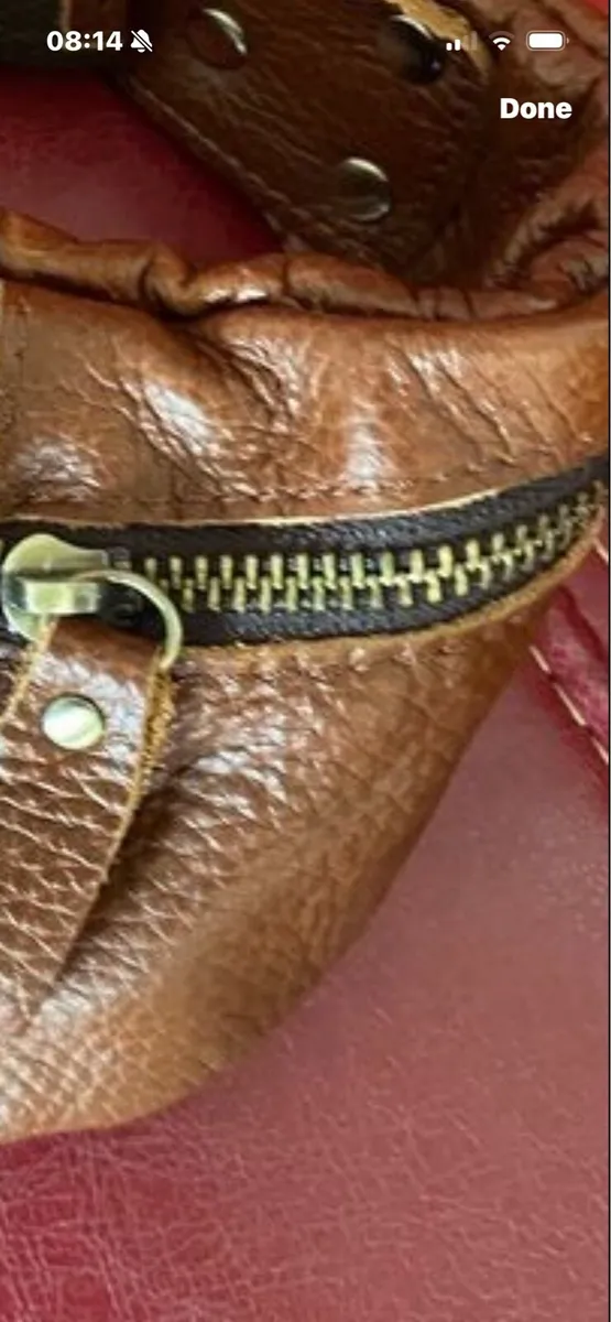 NEW-Leather Waist Bag - Image 3