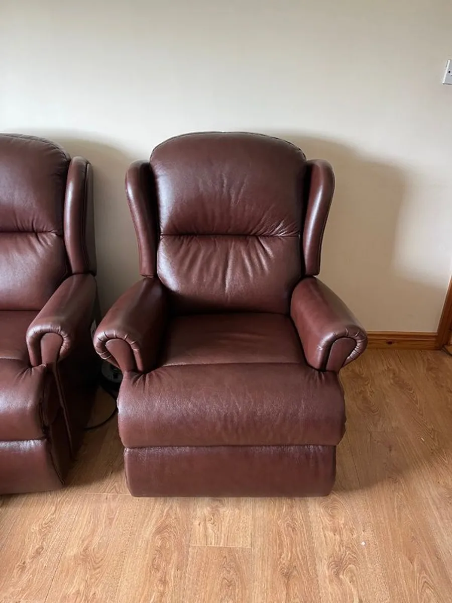 3 Piece Leather Suite - Image 2