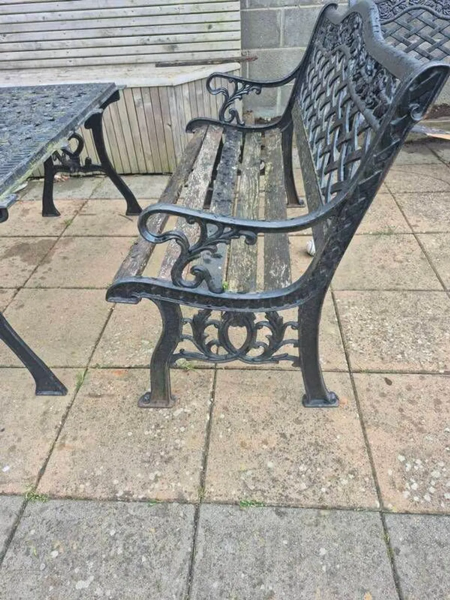Cast Iron Furniture - Image 1