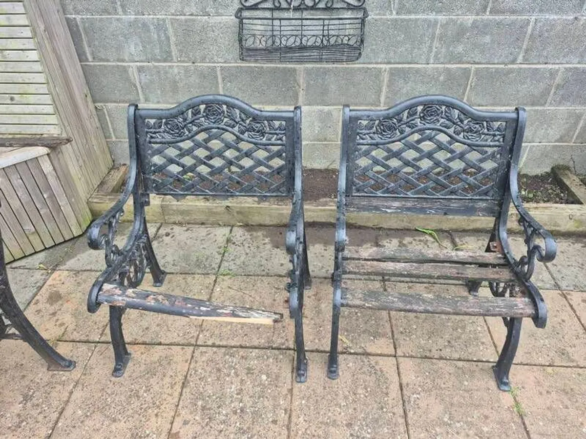 Cast Iron Furniture - Image 4