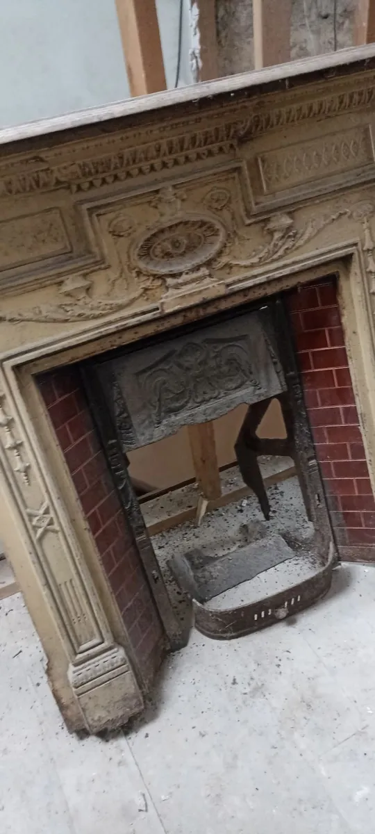 Victorian Cast Iron Fire Surround - Image 2