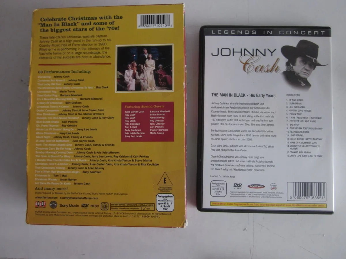 Johnny Cash DVD Bundle X5 - Image 3