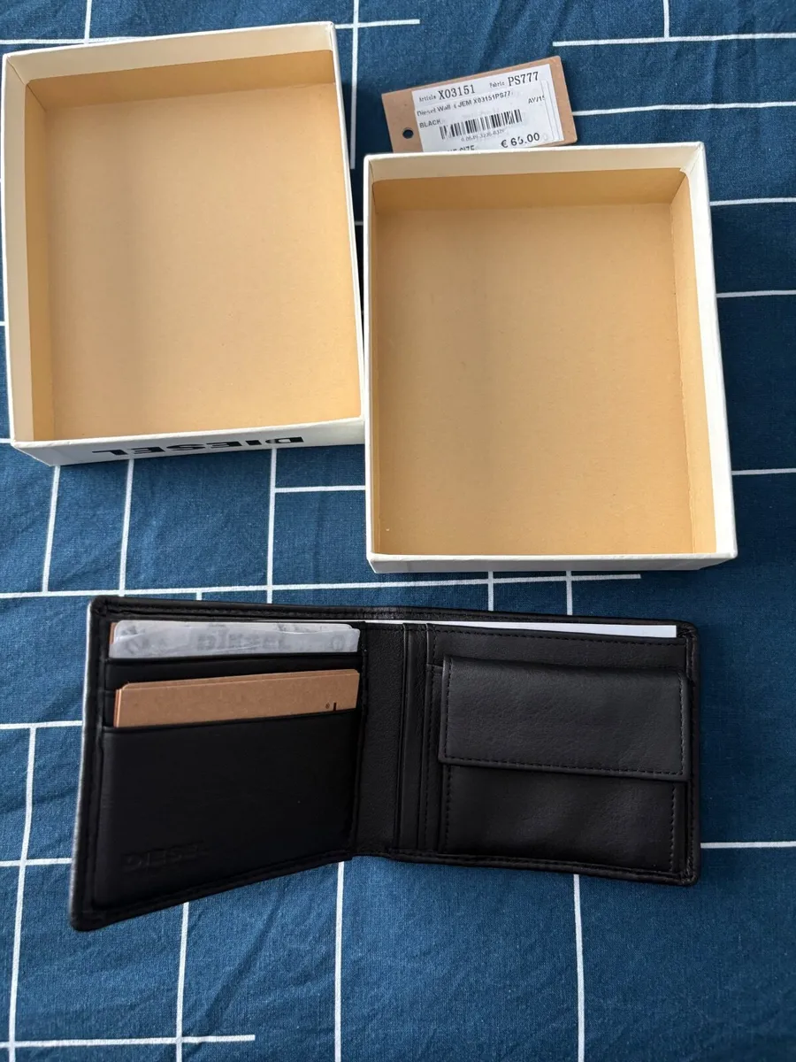 Diesel black wallet - Image 1