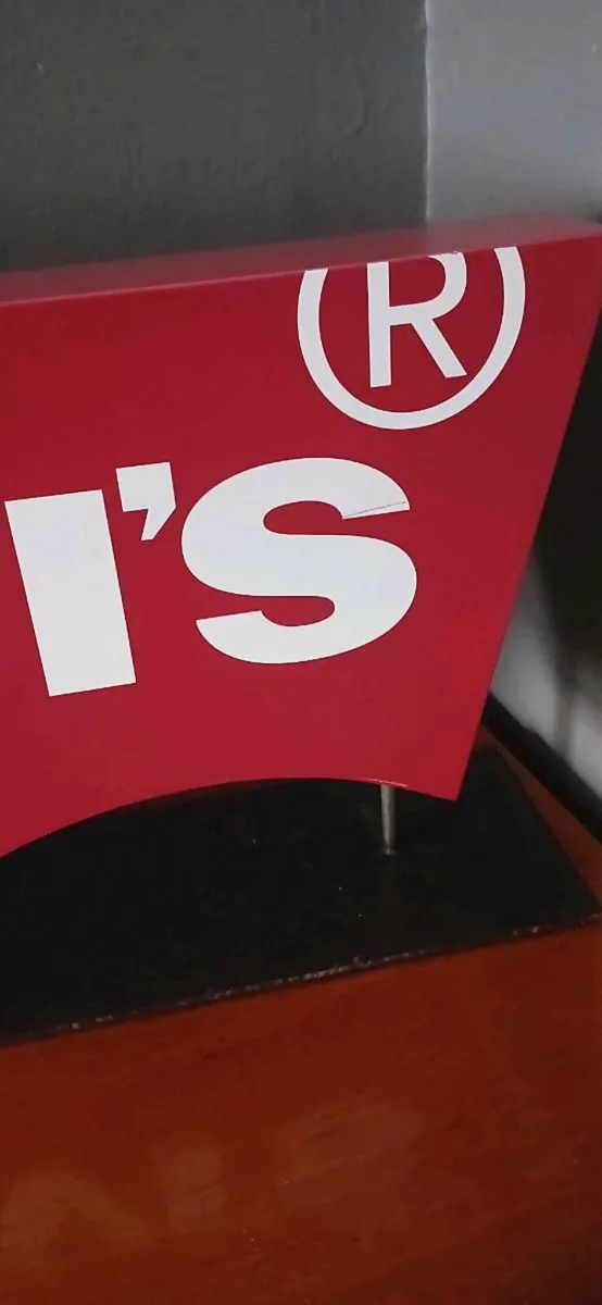Levi's Retro Store Advertising Sign - Image 4