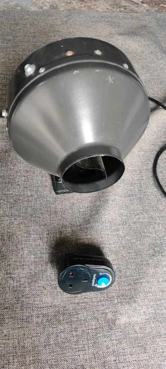 Inline Duct Fan, Carbon Filter with Speed adapter - Image 3