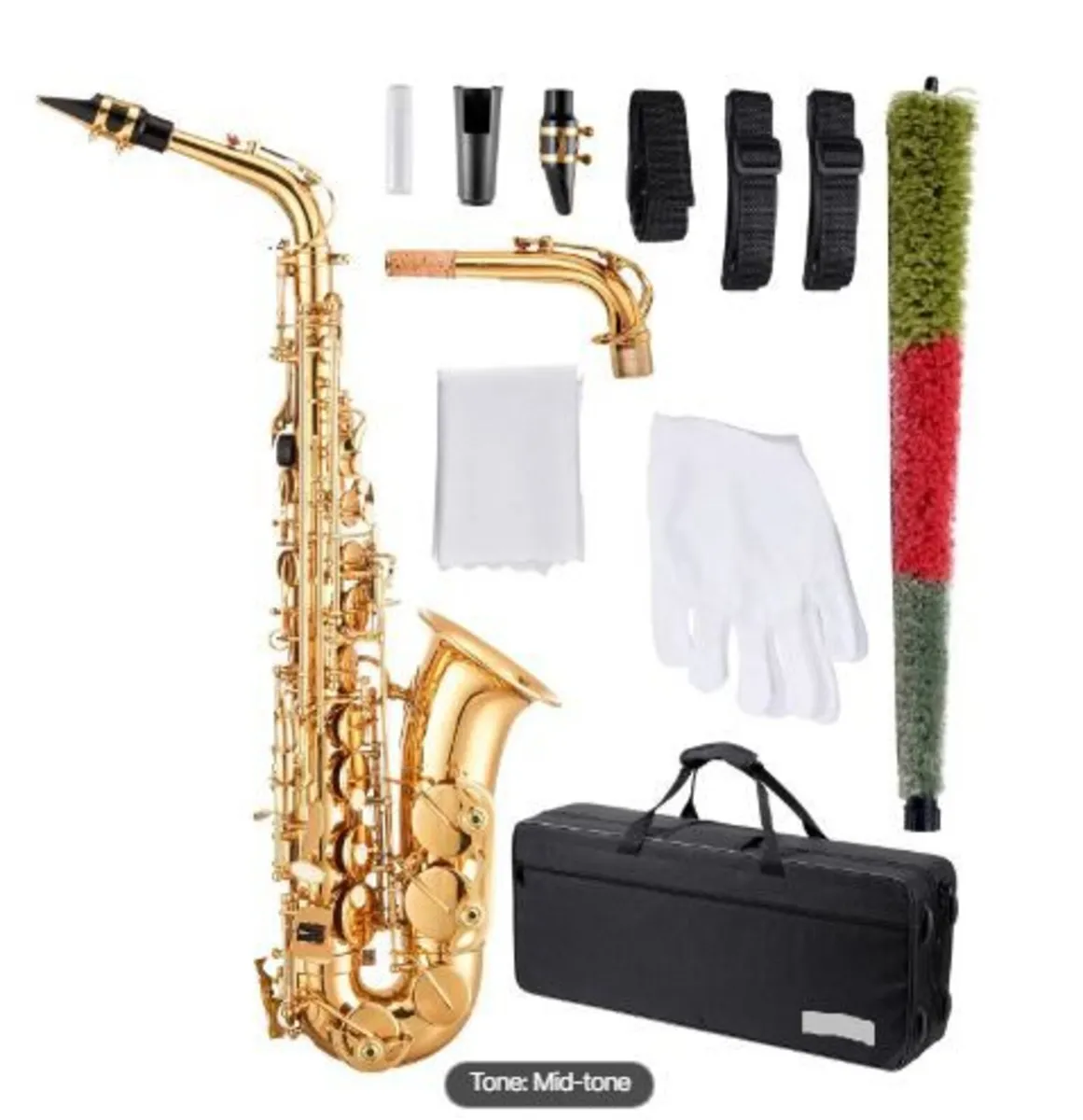 Alto Saxophone, E Flat, Brass Saxophone - Image 4