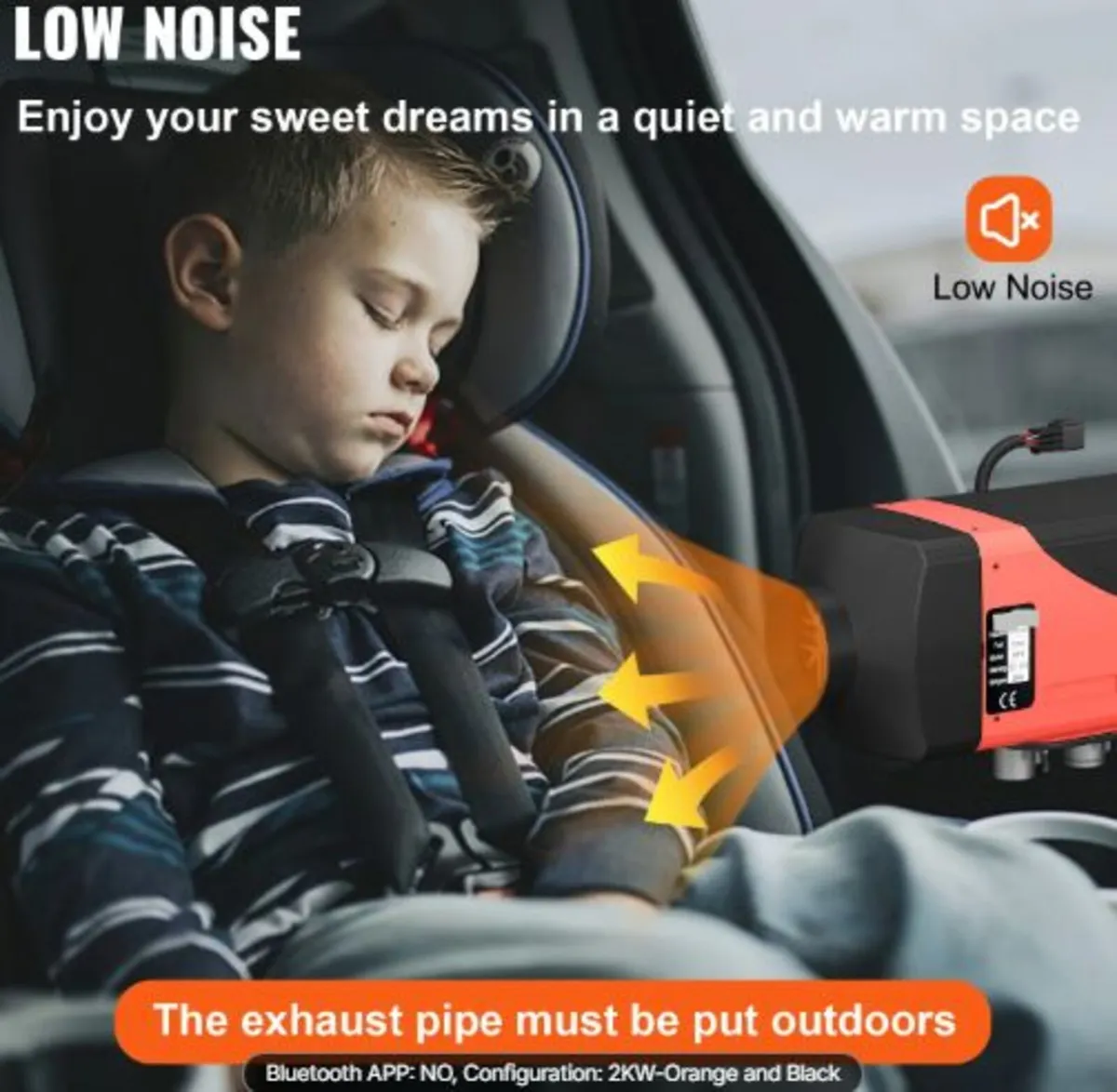 12V 2KW Diesel Air Heater Diesel heater Parking - Image 3