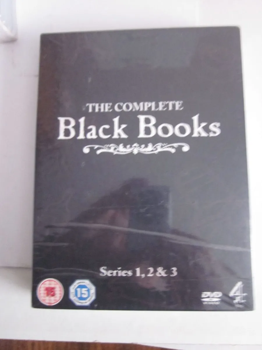NEW THE COMPLETE BLACK BOOKS SERIES 1 ,2, 3 DVD's - Image 3