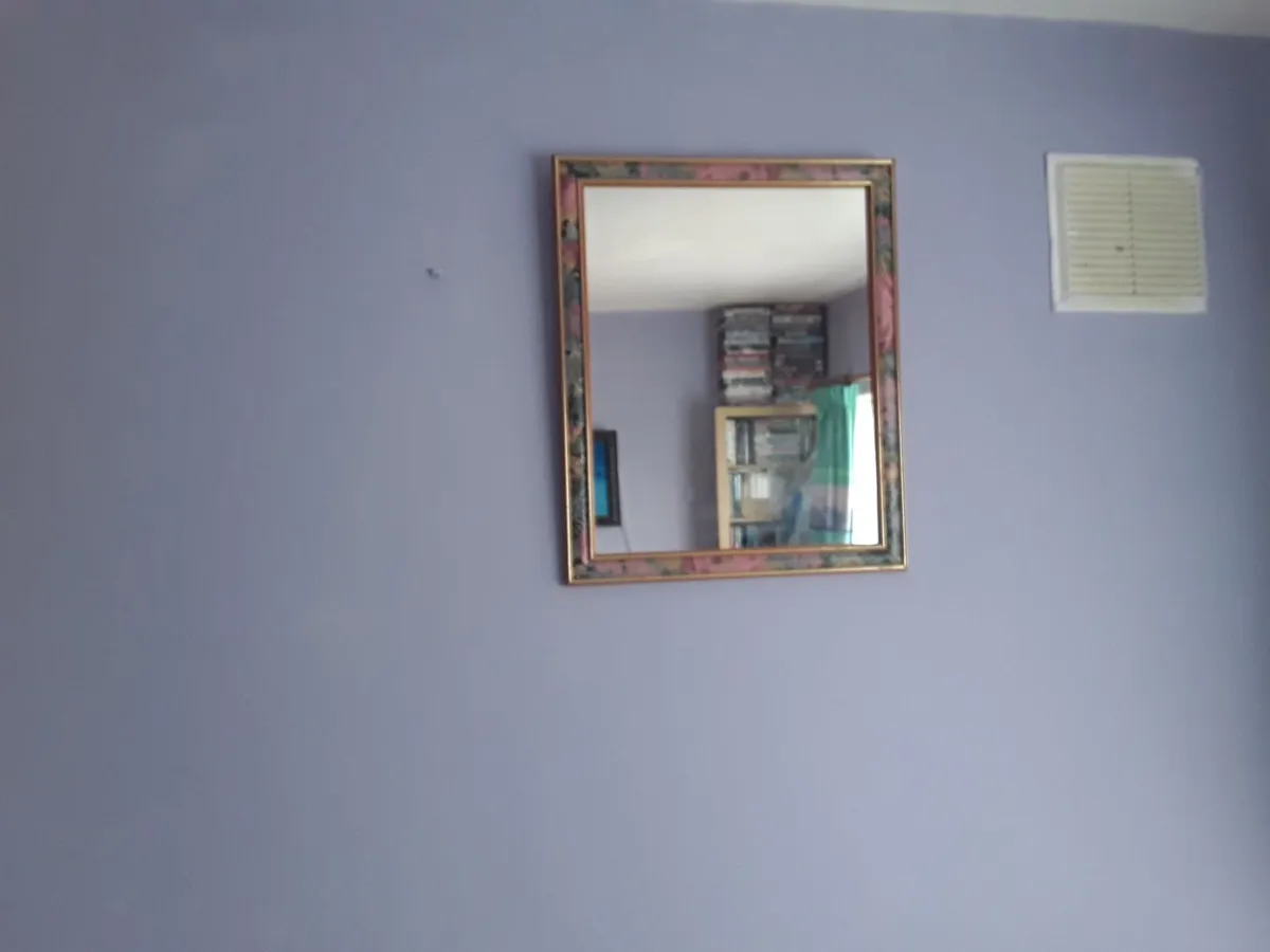 Lovely decorative mirror good condition - Image 3