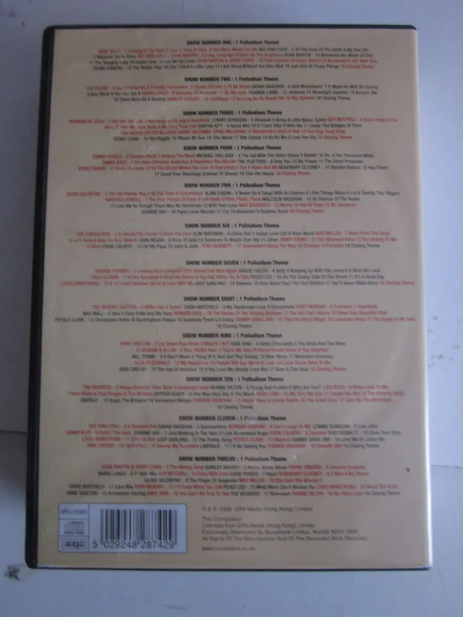 Legends of the London Palladium 12 DVD's - Image 3
