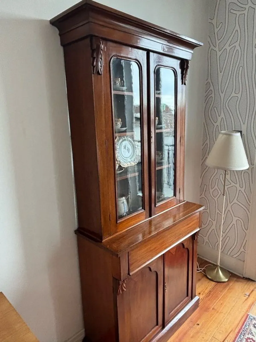 Antique Bookcase - Image 2